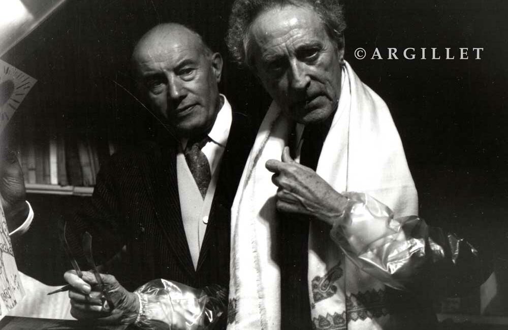 Photo de Joseph Foret et Jean Cocteau 1
