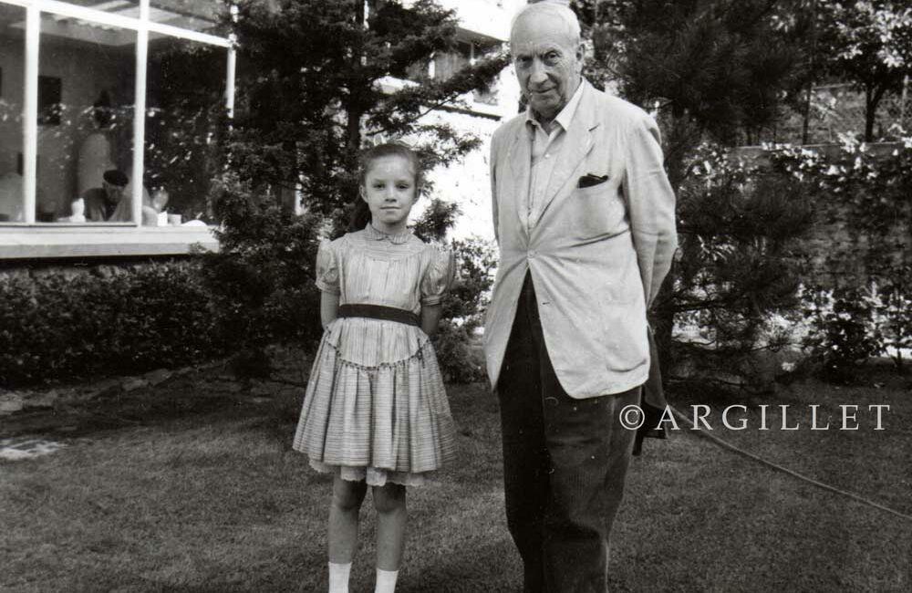 Photo de C Argillet avec Jean Arp 4