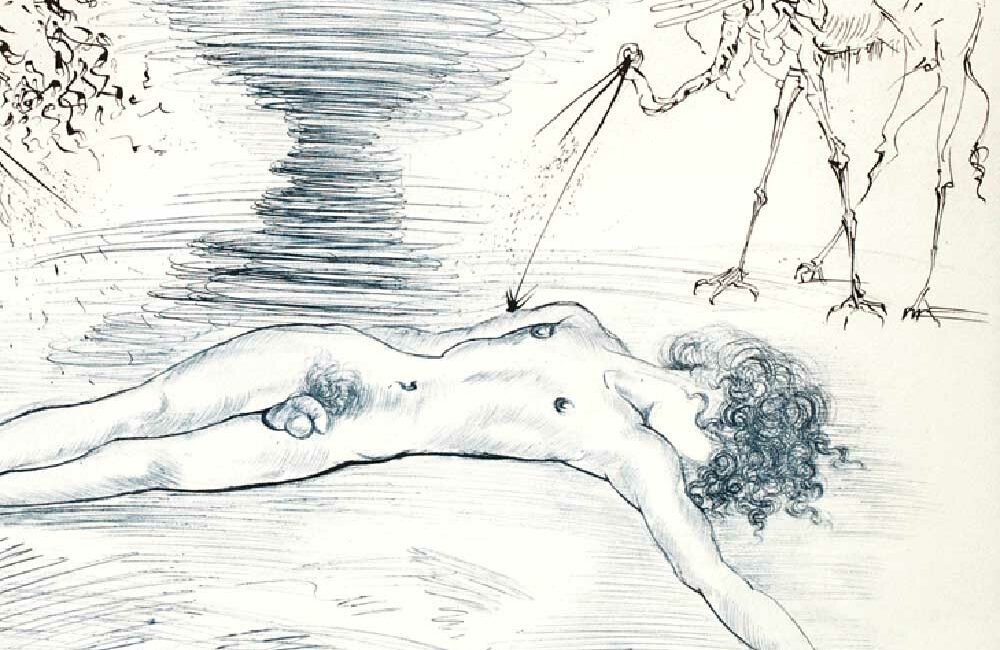 Hypnos série Mythologie Salvador DALI
