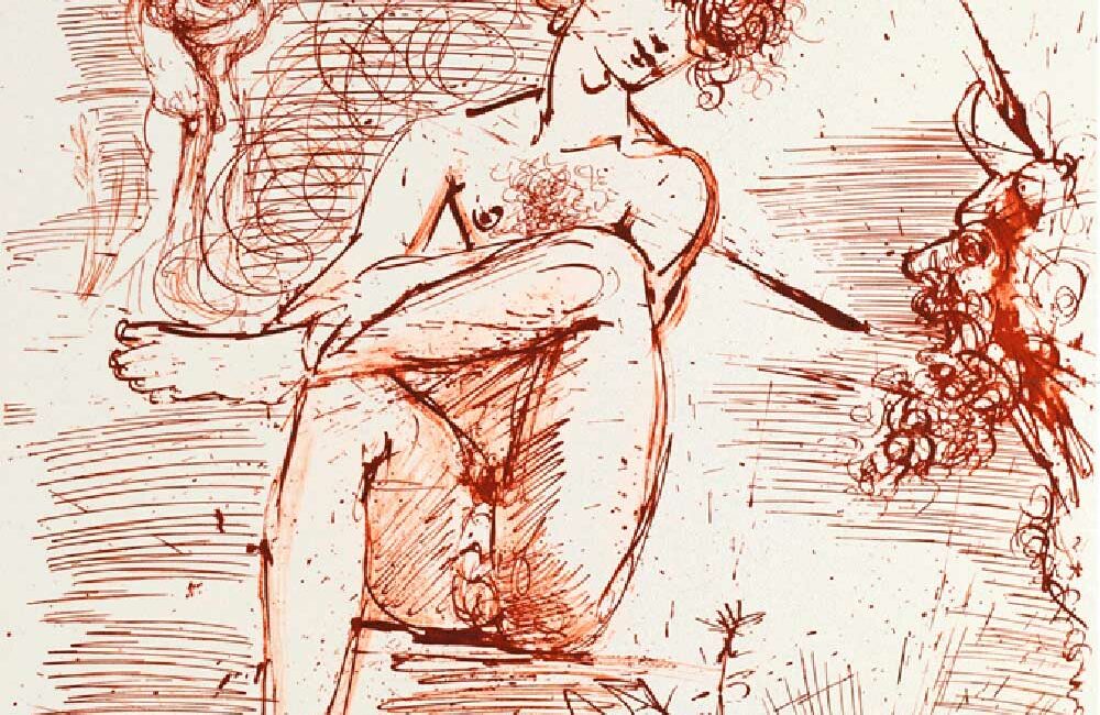 Narcisse série Mythologie Salvador DALI