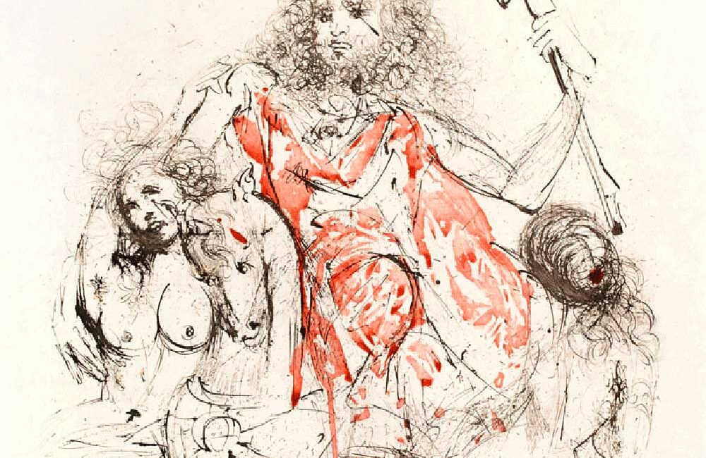 Neptune Mythologie de Salvador Dali