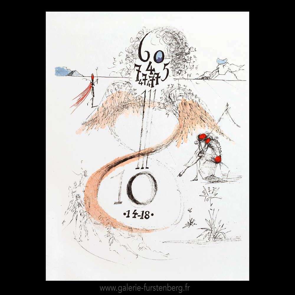 Dali Apollinaire series: The-1914-18-War